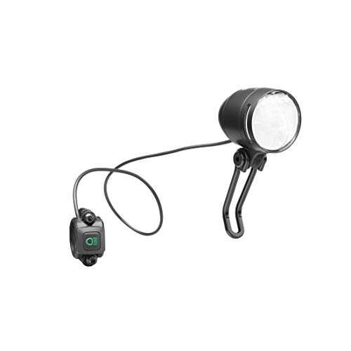 busch+müller Busch & Müller LED-Scheinw. IQ-XS E-Bike High Beam 100/150 Lux m. Fernlicht schwarz matt