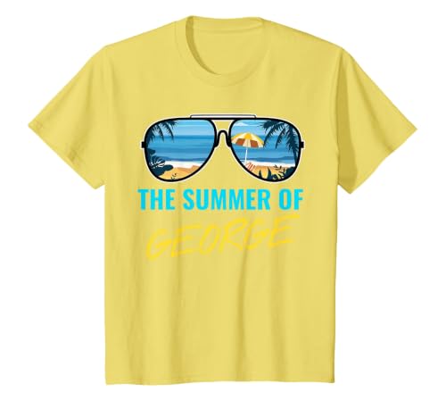 The Summer of George Pop Culture T-Shirt, Youth, Lemon Yellow, Medium
