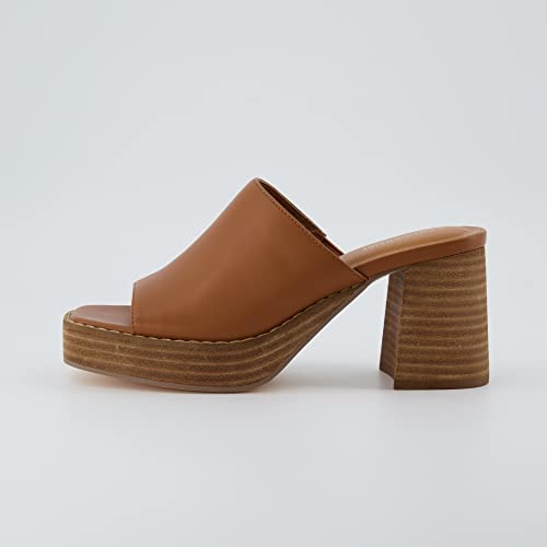 CUSHIONAIRE Women's Keeper soft one band Heel Sandal +Memory Foam, Wide Widths Available2