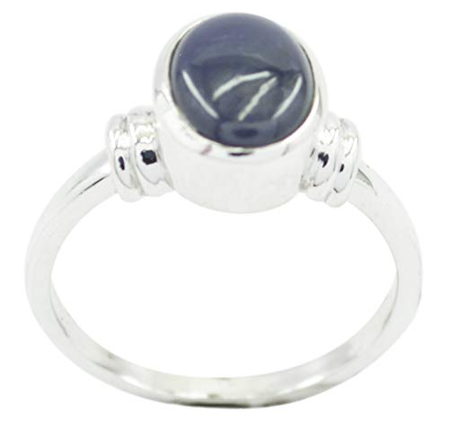 Bague Argent 925 Bonnie Bleu naturel RIYO, un bijou d'exception raffiné