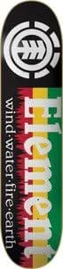Skateboard Element Element Thriftwood Skateboard Deck - 8" Width, 7-Ply Maple, Brand New (Shape #14) 8 Inch Skate Deck Shape 14