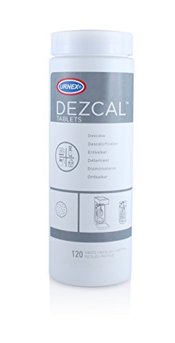 Urnex Dezcal activée Échelle Remover tablettes, Lot de 120