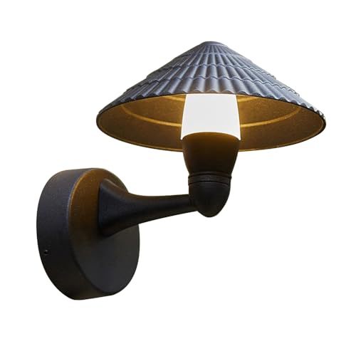 Luce da parete esterna LED LATERNA PERCHIALE ALL'allenatore esterno Lampada impermeabile Porch Sconce Illuminazione, luci di montaggio a parete esterno per garage garage giardino patio garage