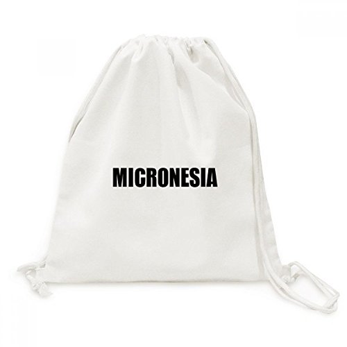 Sac à dos Micronésie en toile noire contre les bagages trop lourds