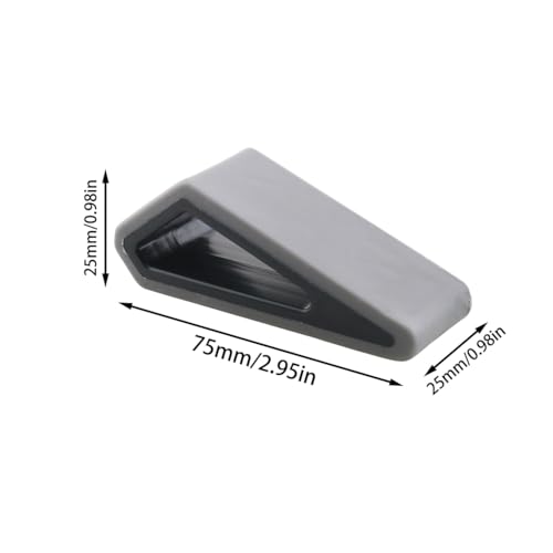 Base Elevadora para Computadora Plástico 4 Piezas Gris miniatura 2