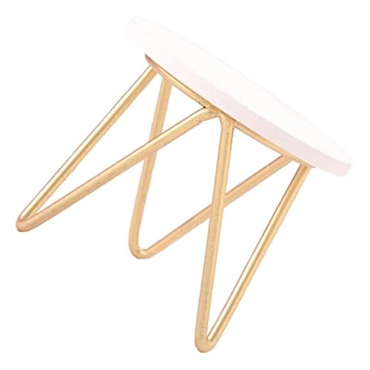 Vaguelly Mesa para Casa De Muñecas Muebles De Salón para Niños Mesa Auxiliar Muebles Y Accesorios En Miniatura Casa Pequeña Accesorios para Muñecas Mesa para Casa De Muñecas 112