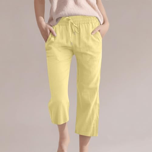 Boys 3/4 Straight Wide Leg Pants Solid Color High Elastic Waist Trousers with Pockts Y2k Streetwear4