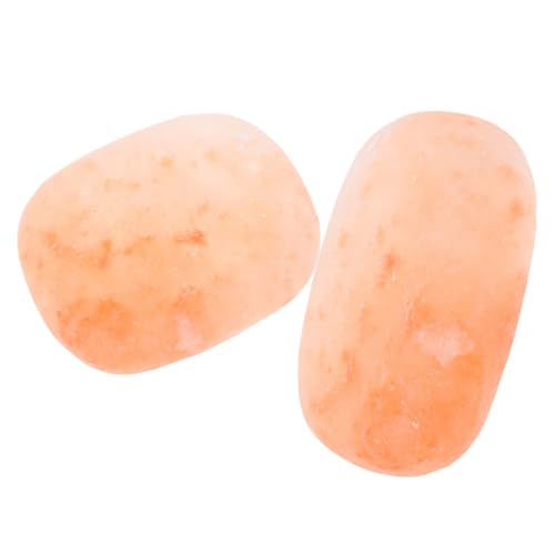 WOONEKY 2 Piezas Exfoliantes para Cuidado de Jabón Ovalado de Mineral para Tratamientos de Spa