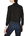 Calvin Klein Women's 3/4 Sleeve Knit Shrug, Black 16, Medium