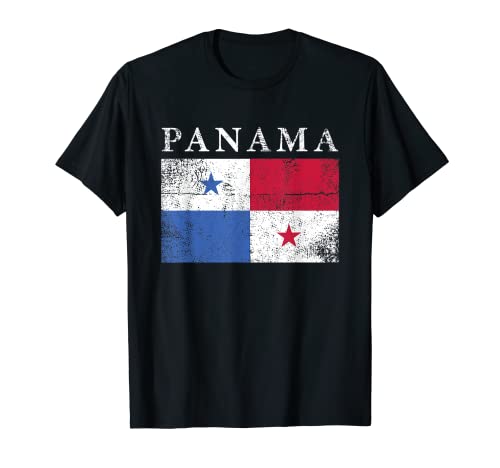 Panama Flag República de Panamá Sud America Patrimonio radici Maglietta