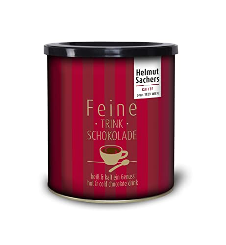 Helmut Sachers Kaffee - Feine Trinkschokolade mit 26% Kakaoanteil, 500g