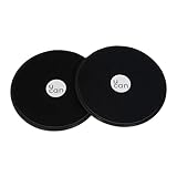 U can Sliders Gleitscheiben für Übungen, Pilates, Barre und funktionelle Gleitscheiben | Core-Training, Bauchmuskeln, Bein, Arm | Schwarz