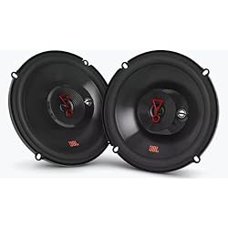 Ventilador Jbl JBL Stage3 637F - Juego de Altavoces Coche 3 vías - Echo Auto de Harman Kardon de 225 vatios - 2 Unidades Altavoz para moviles Grande de 16,5cm - 165mm - 6,5 Pulgadas sin Tapa de Rejilla