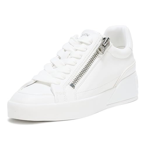 Image of DKNY Women's Mei Everyday Lace Up Sneaker with Side Zipper | Casual Shoes