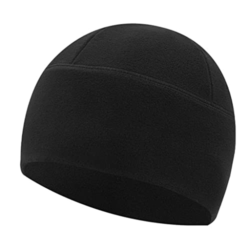 [�I���W���N] Winter Cap Man Polar Fleece Hat Anti-Static Cycling Hat Mens Autumn Soft Hat
