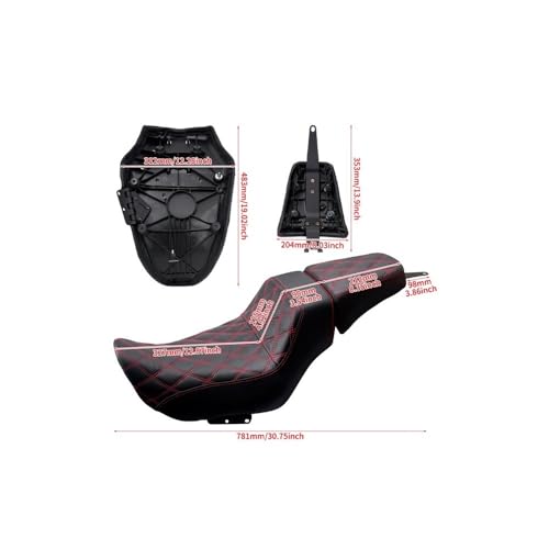 Asiento de motocicleta del y tras para Nightster RH975 2022 2023 2024 y Special 5