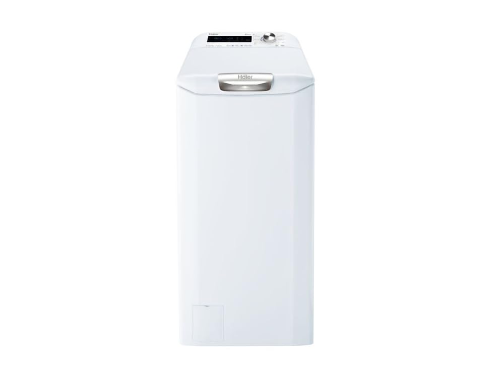 HAIER - Lave-linge Top - Machine à laver 6kg/1400 trs min - Classe énergétique B - 15 Programmes - Départ différé, 2 programmes rapides, Silencieux - Blanc -86x41x60 cm - Modèle RTXSGP46TMSCE-47