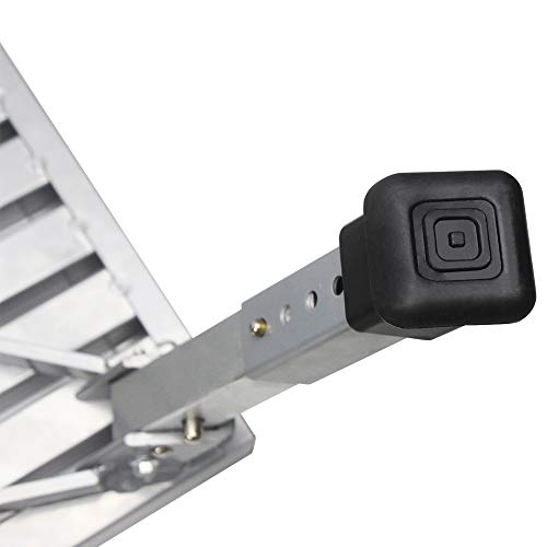 Rv Step, Rv Step Stool, Adjustable Height Aluminum Folding Platform Step With Non-Slip Rubber Feet, Handle, Rv T Level, Durable Construction Supports Up To 1000 Lbs, Easy Storage And Transport Helesin #TOP5