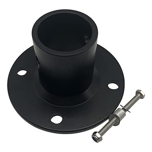 Poolzilla 2-Pack Deck Anchor Flange en Negro Mate miniatura 3