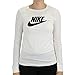 Nike BV6171 W NSW Tee ESSNTL LS Icon FTR Sweatshirt Women's White/Black S