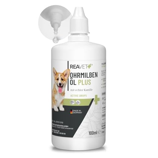 ReaVET Ohrmilbenöl Plus 110ml für Hunde