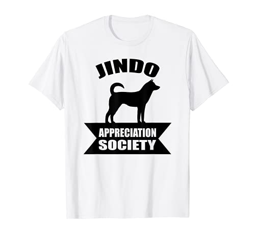 Korean Jindo Dog T-Shirt, White