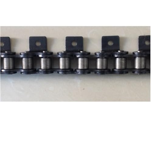 Generic Double/Unilateral Single Hole Lug Chain, Curved Plate Chain, Hole Chain, Transmission Chain, 1.5m MINGPING (Size : 1/2in 08B 1side 1hole), EOEGQOACN-1/2IN08B1SIDE1HOLE