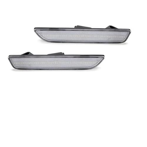 Feux position latéraux LED étanches couleur ambre pour signalisation Mustang 2010-2014