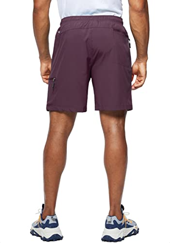 Viodia Bermuda cargo masculina elástica de secagem rápida para golfe e treino, shorts para homens, c