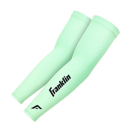 Manchettes de compression pour bras stimulant la récupération au baseball Franklin Sports