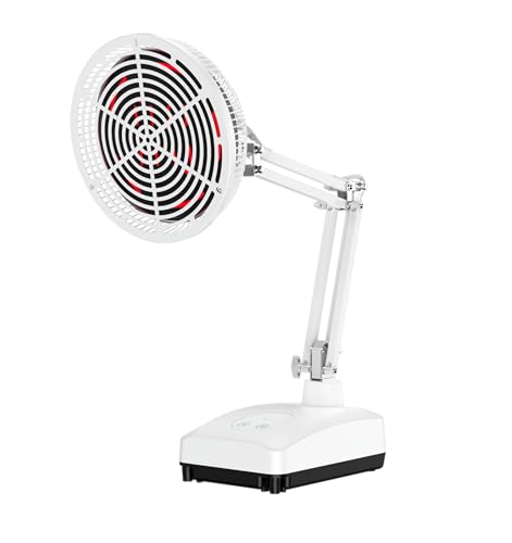 Image of YUNCHI 2 in 1 TDP Infrared Red Light Therapy with Base, 275W 2 in 1 Infrared Heat Lamp Device