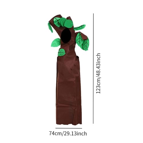Disfraz de Árbol para Niños y Niñas 123 cm x 74 cm miniatura 5