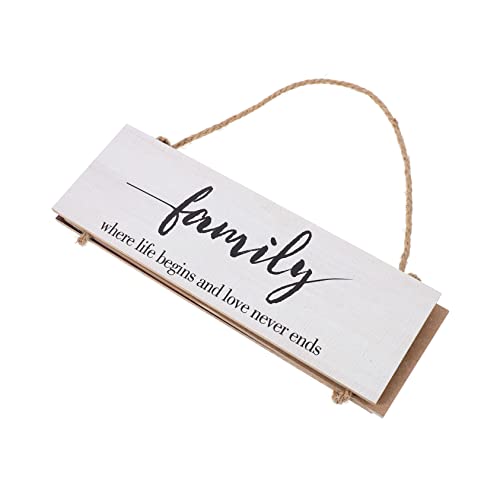 Unomor Alphabet Wall Decor Wooden Letter Board Wall Hanging Board Letter Sign Front Door Decor