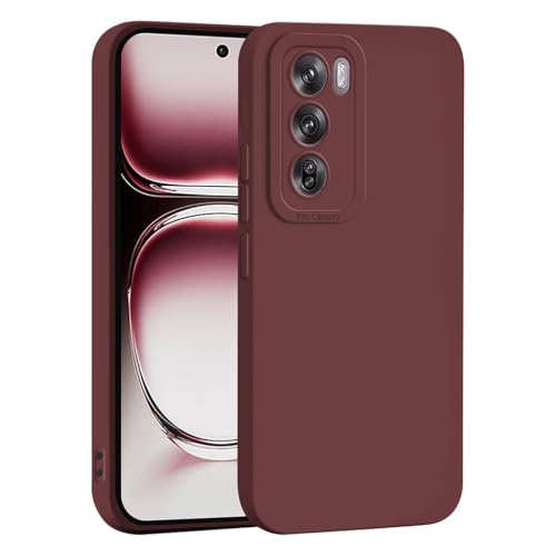 SEAHAI Case for OPPO Reno 12 Pro 5G, Ultra Thin Premium Soft Silicone Phone Cover with Thickened Camera Protection Design