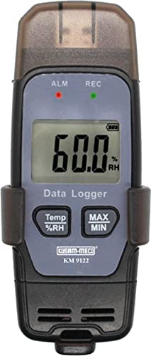 Kusam Meco KM 9122 Wall Mounting HIGH-PRECISION TEMPERATURE & HUMIDITY DATA LOGGER with 16000 data logging & USB Interface.