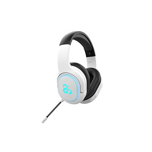 Newskill Scylla Ivory - Auriculares Gaming RGB Inalámbricos PC/PS4/PS5/Switch/Xbox One/Xbox Series X/S - Color Blanco