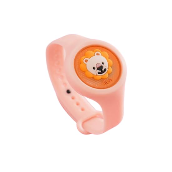 Sweta Creation Kids Cartoon Animal Design Mosquito Repellent Wristbands with LED Light Up, Insect & Bug Pest Repeller Waterproof Bracelet For Kids and Adults(Mosquito Repellent bands1-Pink-Pcs1)-image-34