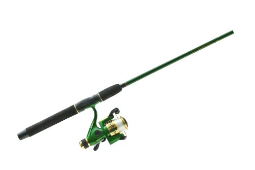 HT Enterprise Hardwater Spincast Ice Fishing Rod and Reel Combo with Kit