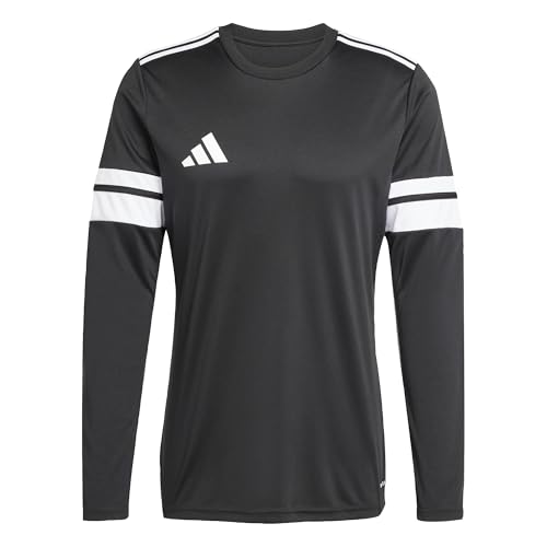 adidas Hombre SQUADRA25 Jersey Long Sleeve, Black/White, S