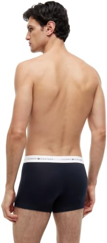 Tommy Hilfiger Herren 3P Trunks, Desert Sky/Desert Sky/Desert Sky, S – Ansicht 3