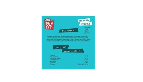 MISFITS 7 Nasher Sticks with Chicken & Beef for Medium Dogs 175g Case of 12 - Image 4