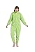 HvnTjvn Wazowski Mike Monster Inc Onesie Adult Animal Jumpsuit Unisex One-Piece Pajamas Cosplay Costume Sleepwear for Halloween christmas Women Men S