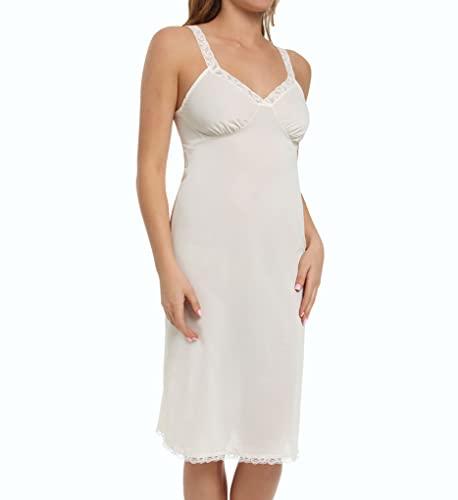 Shadowline Women's Daywear 28 Inch Slip 2701428 34 Ivory #TOP1