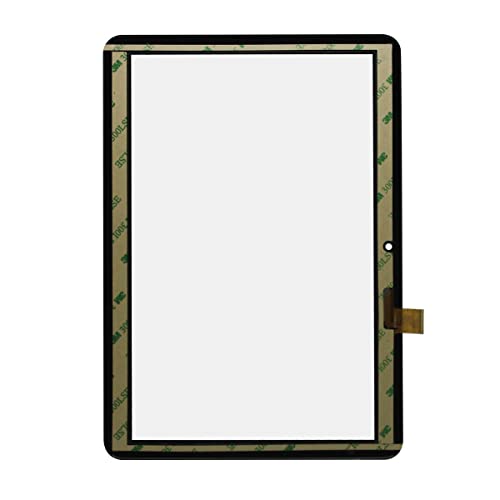 Touch Screen Panel Digitizer (Without LCD Display) Replacement Compatible with 10.1 inch ONN ONA19TB007 Black