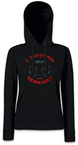 Sematary Femme Hoodie Urban Backwoods Sweat-Shirt Noir à Capuche