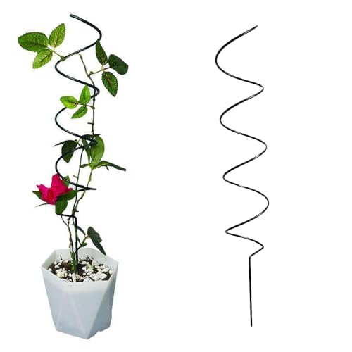 Tomato Twist Stake, 2025 Upgraded Tomato Plant Stakes and Supports, Spiral Climbing Plant Stake Tower Plant Supports for Potted Garden Plants (10)