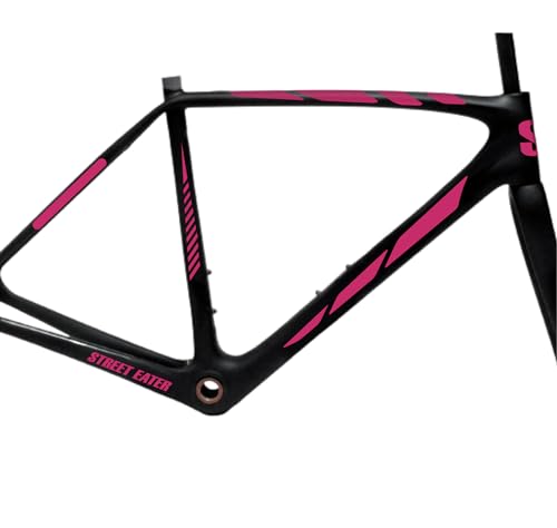 DualColorStampe B0168 B0168 Lot de 12 autocollants pour vélo avec cadre universel