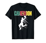Cameroon Basketball Fans Jersey - Cameroonian Flag Slam Dunk T-Shirt
