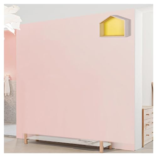 磁気ホワイトボード用紙、 壁用マグネット式黒板用紙 粘着式 交換可能 多色 複数サイズ(Pink,23.6x59.1in)