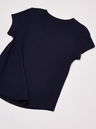 Image of Nautica Girls Short Sleeve T-Shirt with Fun Graphic Design, Cotton Tee with Tagless Interior